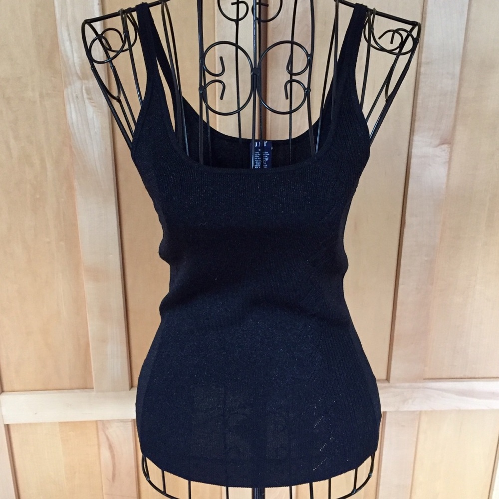 GAP Black Sleeveless Top